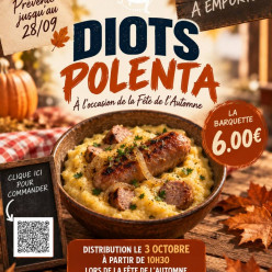 Réservez votre repas - Fête de l’automne